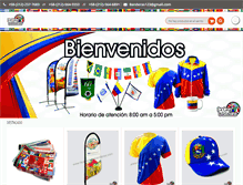 Tablet Screenshot of lacasadelasbanderas.com